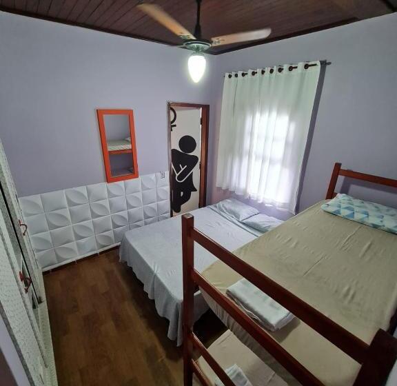 Семейный Номер, Hostel 4 Elementos 200 Metros Da Praia De Pernambuco E Do Mar Casado