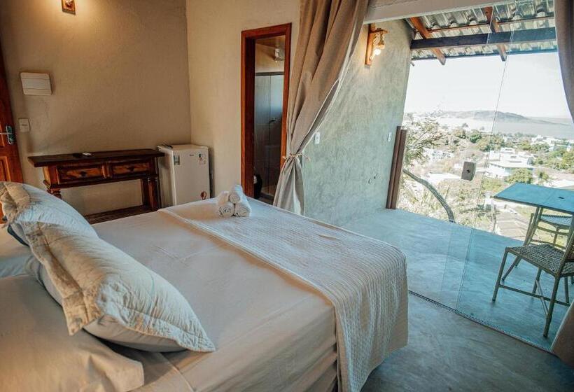 غرفة قياسية مطلّة علي البحر, Terraço