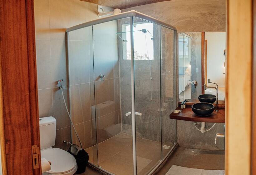 غرفة قياسية مطلّة علي البحر, Terraço