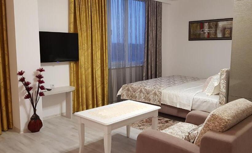 Апартаменты 1 Спальня с Террасой, Aparthotel Olympus Plaza