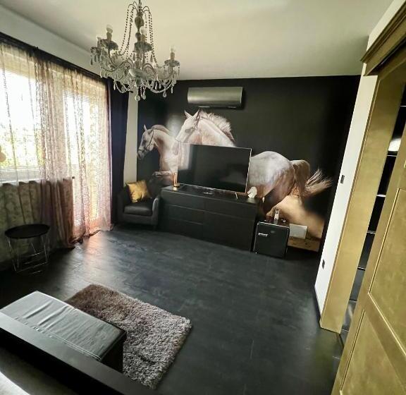 غرفة قياسية مزوَّدة بشُرفة, Gold Horse Vendégház