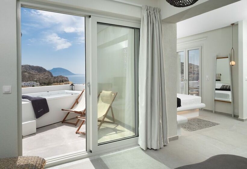 Deluxe Suite Sea View, Arkasa Palace