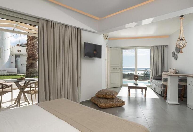 سوئیت پریمیوم با چشم‌انداز دریا, Arkasa Palace