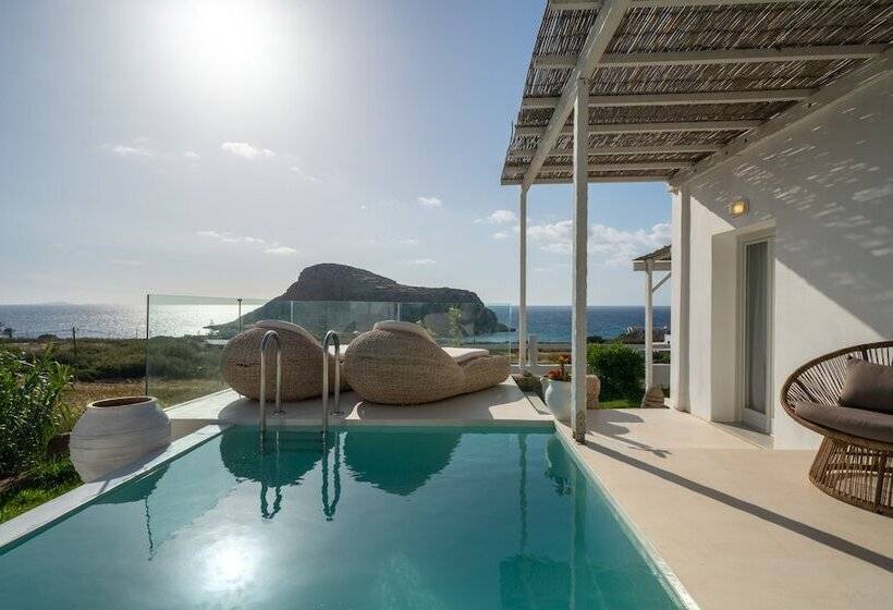 ویلای 1 خوابه با چشم‌انداز دریا, Arkasa Palace