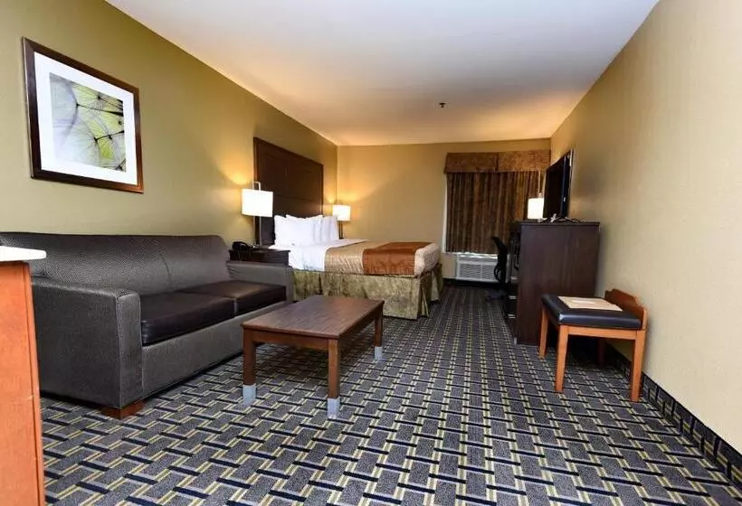 キングサイズベッドのスイートルーム, Best Western Zachary Inn