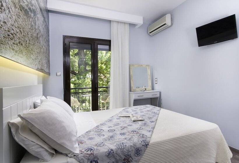 측면 바다 전망 이코노미 룸, Kamelia & Semeli