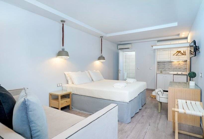 디럭스 룸 측면 바다 전망, Kamelia & Semeli