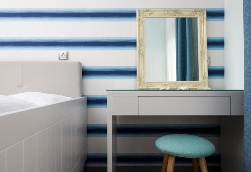 스탠다드 싱글 룸 측면 바다 전망, Kamelia & Semeli