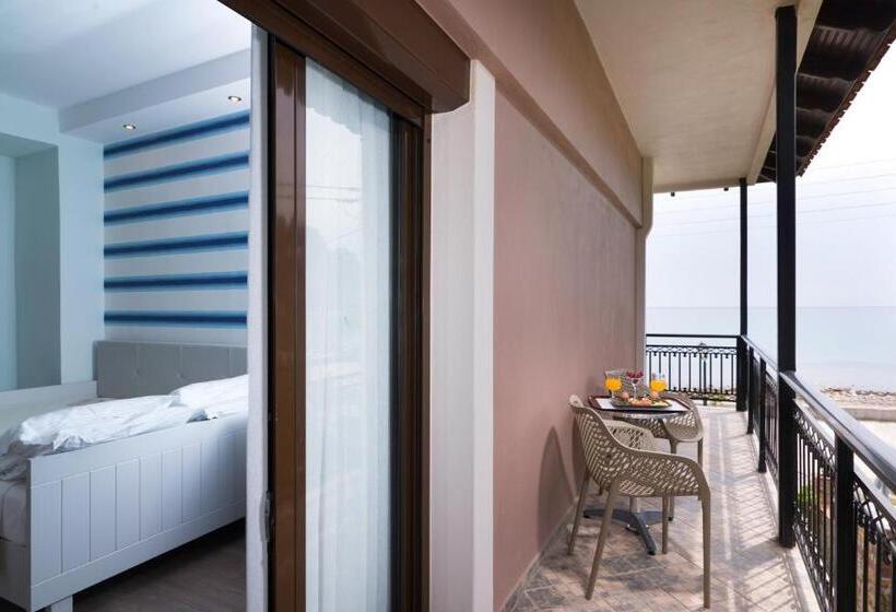 스탠다드 싱글 룸 측면 바다 전망, Kamelia & Semeli