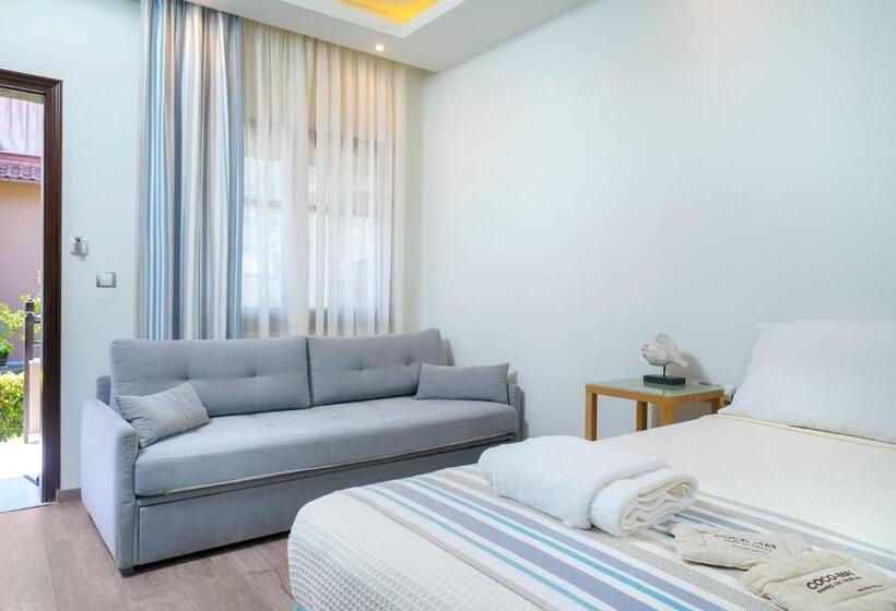 디럭스 룸 측면 바다 전망, Kamelia & Semeli