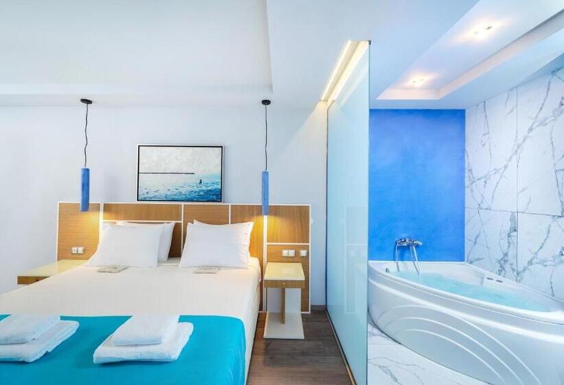 디럭스 룸 바다 전망, Kamelia & Semeli