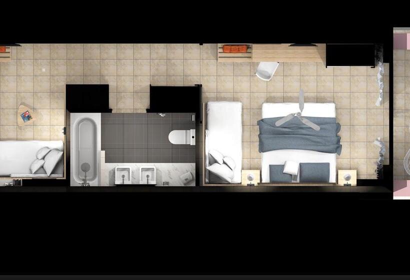 اتاق خانوادگی, Kiani Beach Resort Family All Inclusive