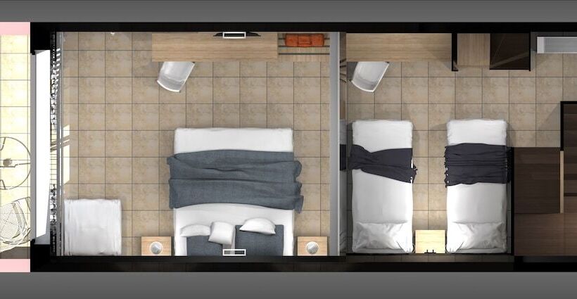 دوبلکس یک ‌خوابه, Kiani Beach Resort Family All Inclusive