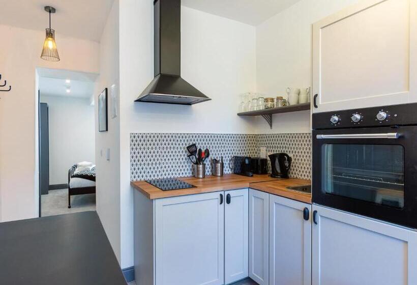 1베드룸 아파트 1층, Macs Townhouse Dungarvan