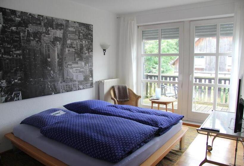 غرفة قياسية مزوَّدة بشُرفة, Das Landhotel Zur Mühle