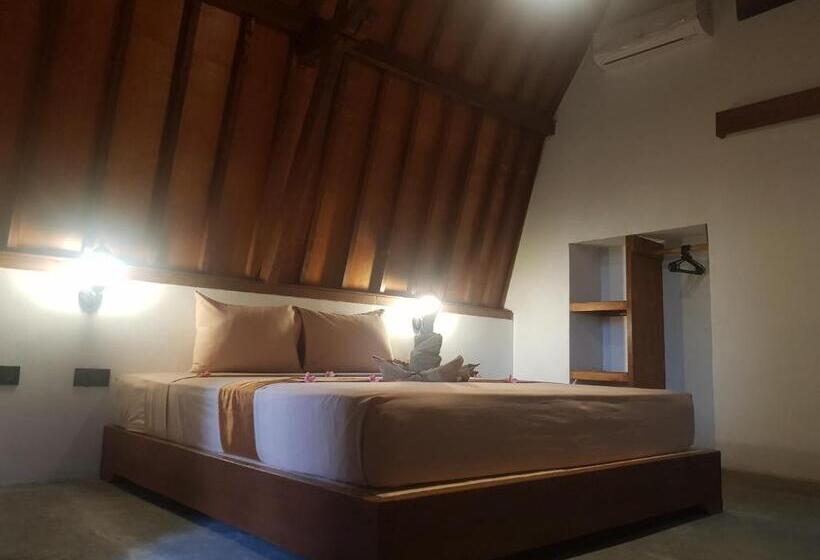 חדר סטנדרט נוף לגינה, Tropical Sunday Bungalow   Surf And Stay