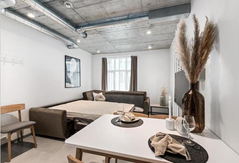 Апартаменты 2 Спальни, Aalesund City Apartment