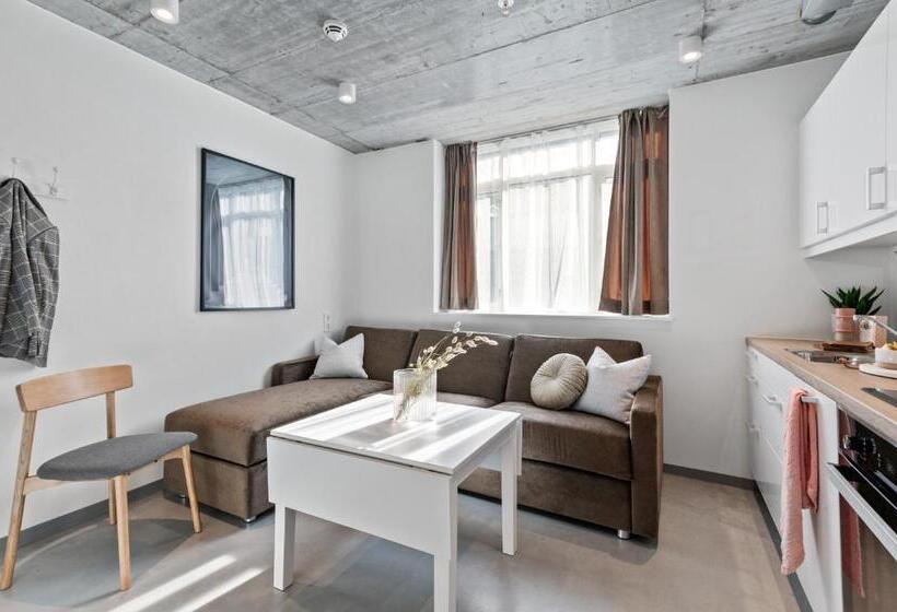 Апартаменты 1 Спальня, Aalesund City Apartment