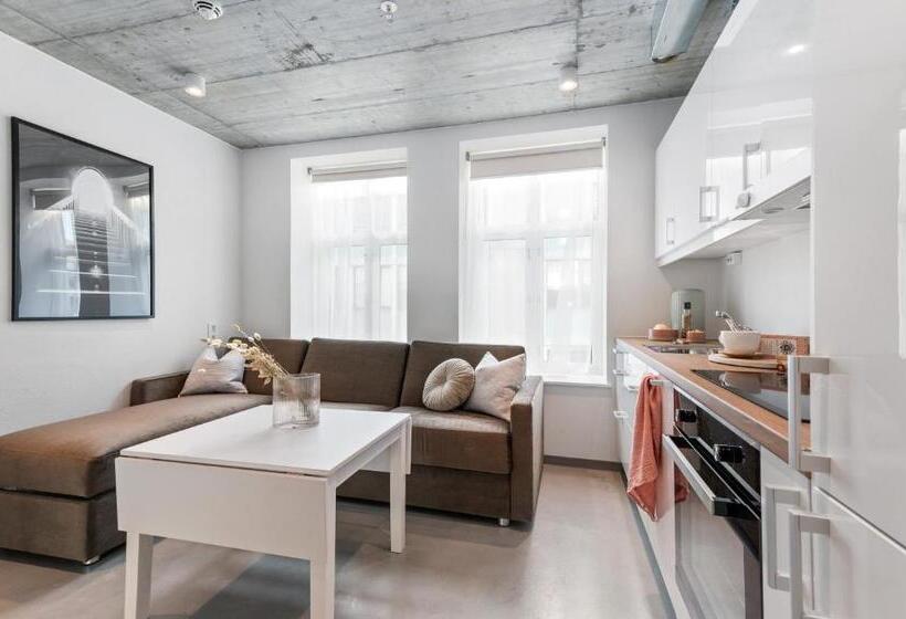 Апартаменты 1 Спальня, Aalesund City Apartment