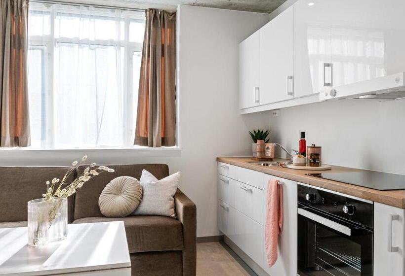 Апартаменты 1 Спальня, Aalesund City Apartment