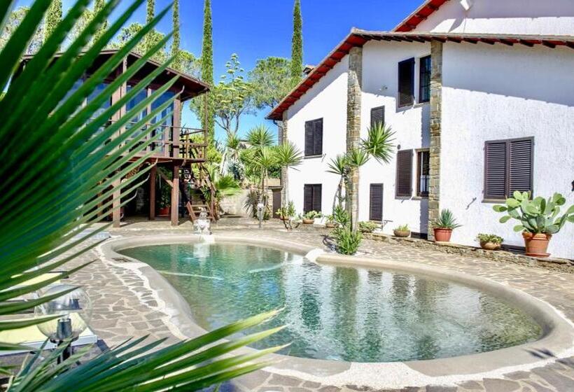 اتاق استاندارد با چشم‌انداز باغ, Villa Porta A Colle