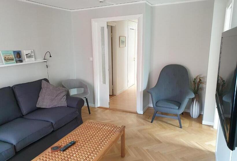 آپارتمان 1 خوابه, Adelsgatan 36 Lägenhetshotell, Gotland Living And Meeting