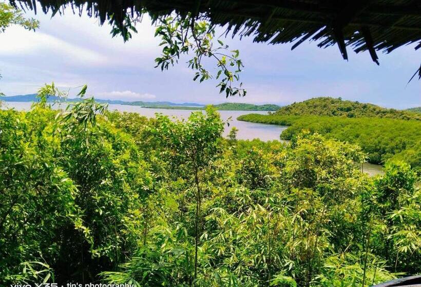 Номер Deluxe Вид на Море с Балконом, Sanctuaria Treehouses Busuanga
