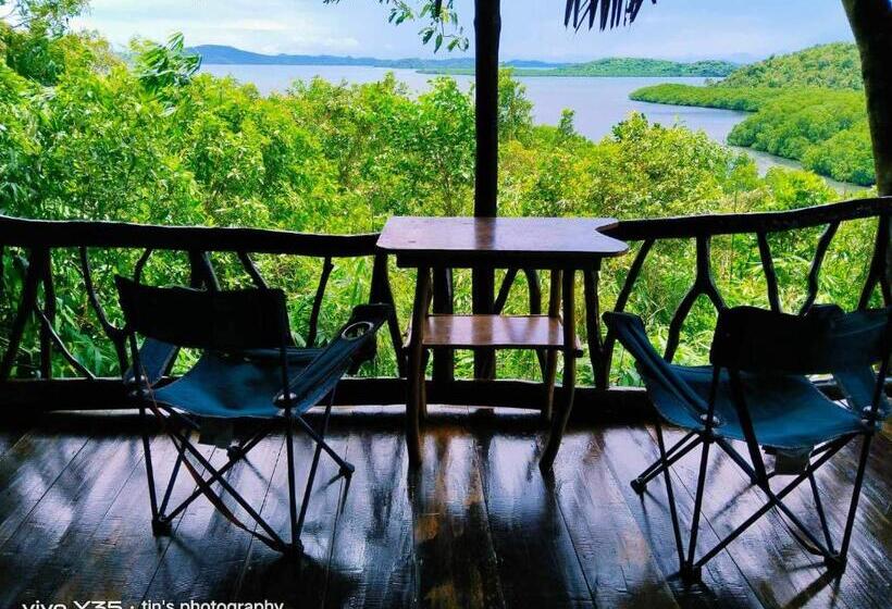 Номер Deluxe Вид на Море с Балконом, Sanctuaria Treehouses Busuanga