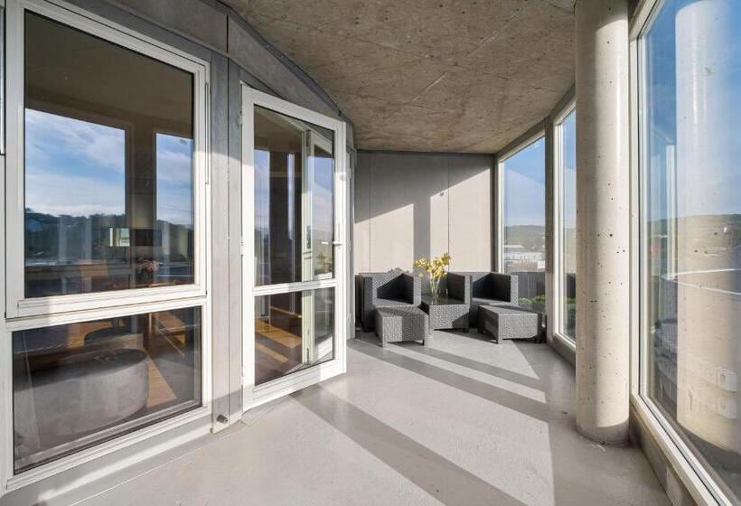 דירת שני חדרים, Bjørvika Apartments   Forus Leilighetshotell