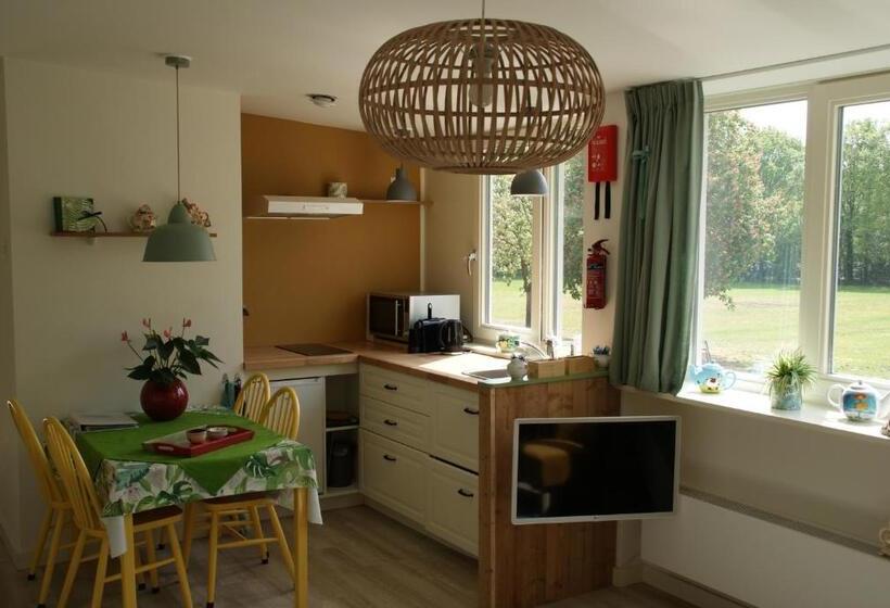 침실 2개 아파트, Vakantieboerderij T Zand Appartement