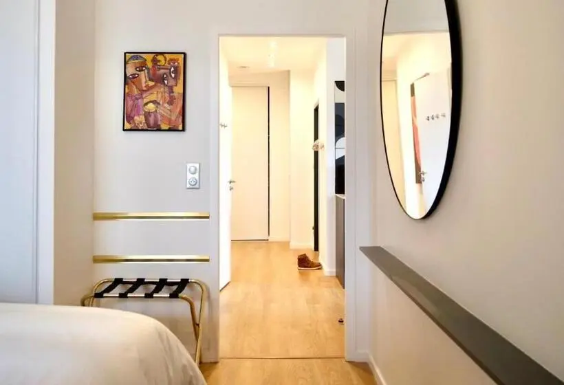 テラス付き1ベッドルームアパートメント, Chambre D Hôtes Sur île De Nantes
