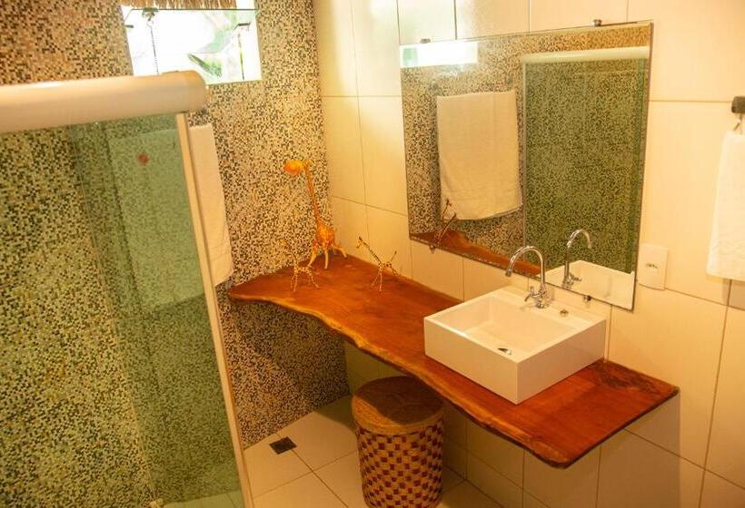 스탠다드 방갈로 정원 전망, Pousada Ponta Da Asa