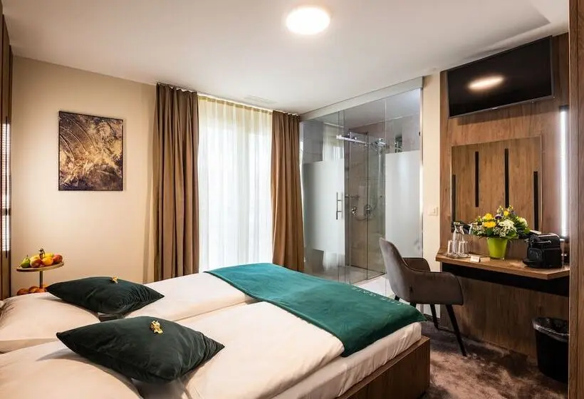 バルコニー付きシングルスタンダードルーム, The Gate Boutique Hotel Zürich