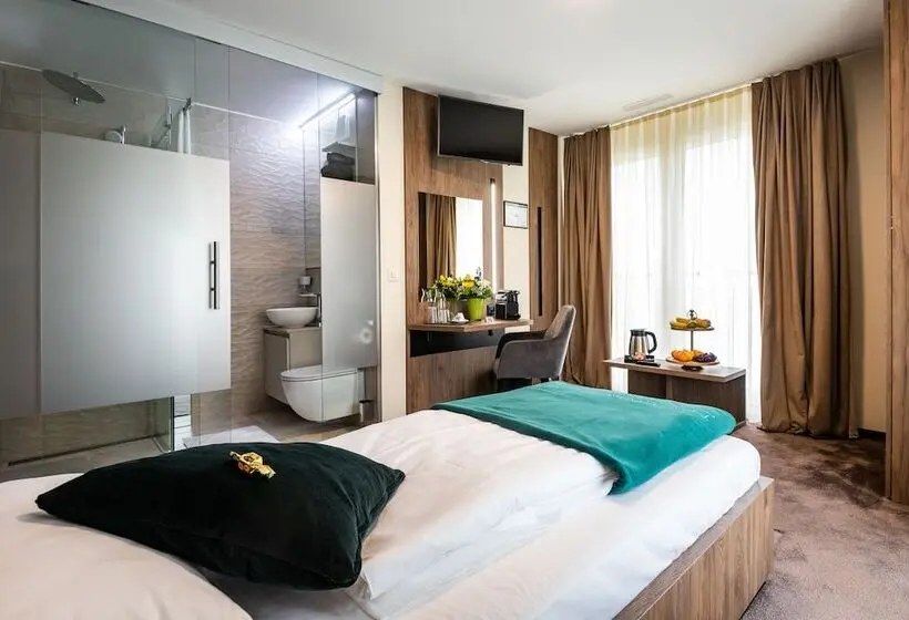 バルコニー付きシングルスタンダードルーム, The Gate Boutique Hotel Zürich