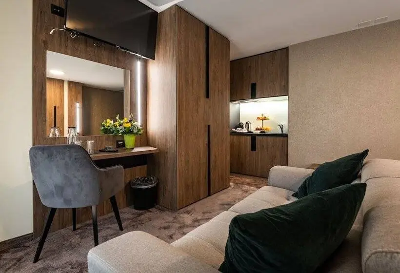バルコニー付きスタンダードステューディオ, The Gate Boutique Hotel Zürich