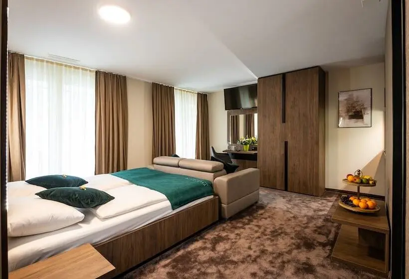 バルコニー付きスタンダードステューディオ, The Gate Boutique Hotel Zürich
