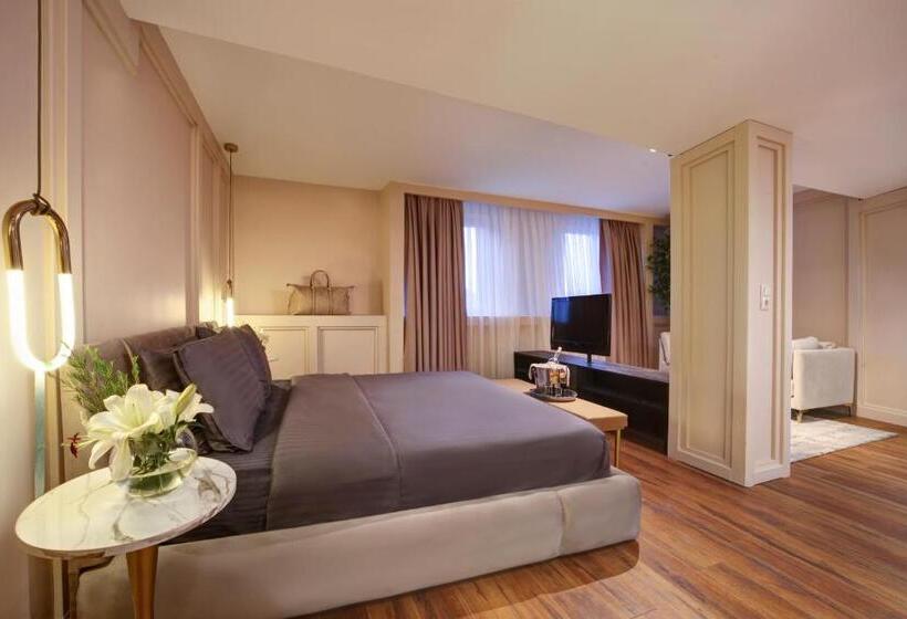 キングサイズベッドのスタンダードルーム, Concept Nisantasi Hotels & Spa