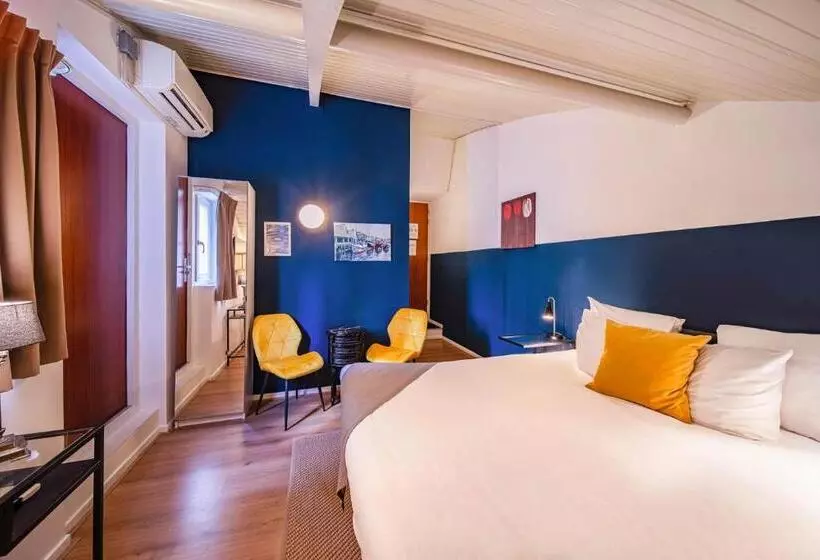 اتاق استاندارد با تراس, H2otel Rotterdam