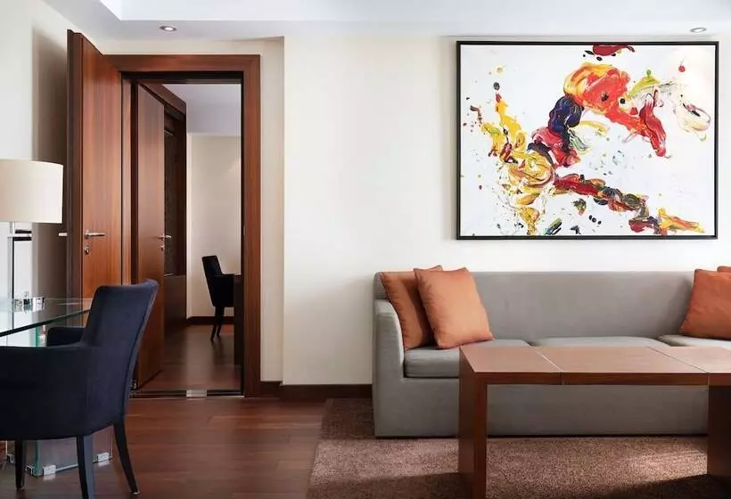 景色の見えるスイートルーム, Jw Marriott Hotel Frankfurt