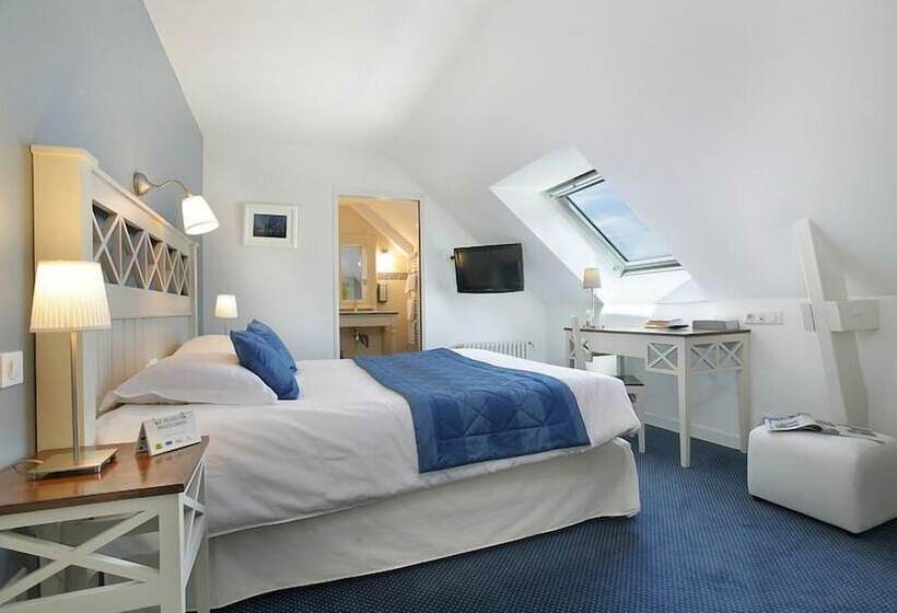 컴포트 룸, Logis Hotel, Restaurant Et Spa Le Relais De Broceliande
