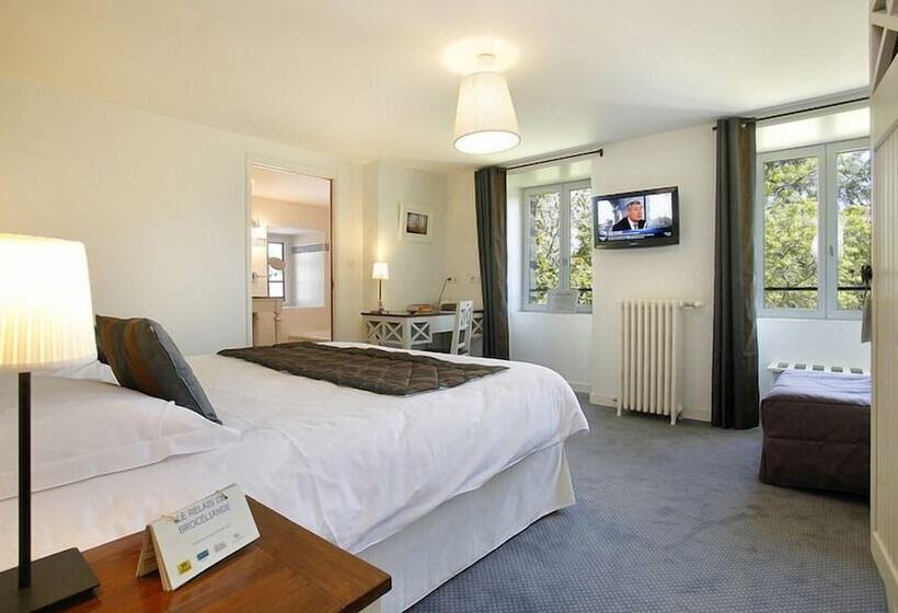 高级大房间, Logis Hotel, Restaurant Et Spa Le Relais De Broceliande