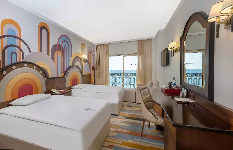 Deluxe Room Sea View, Megasaray Westbeach Antalya