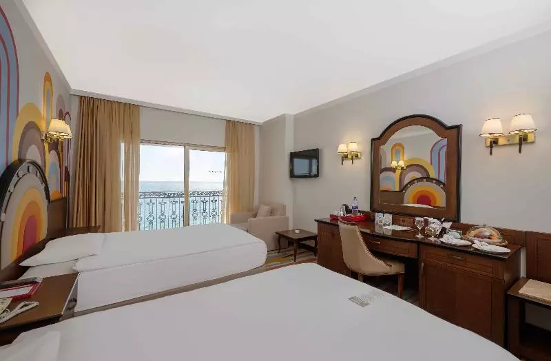 Deluxe Room Sea View, Megasaray Westbeach Antalya