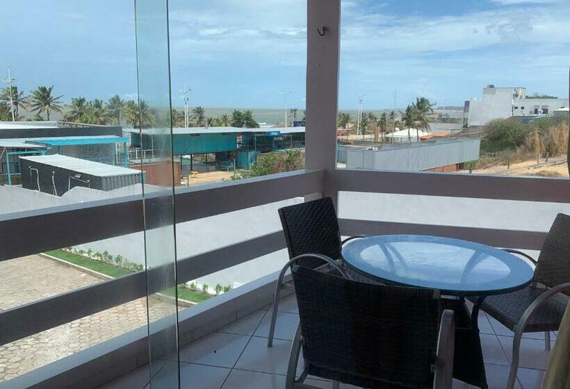 Chambre Deluxe Vue Mer avec Balcon, Pousada Litorânea