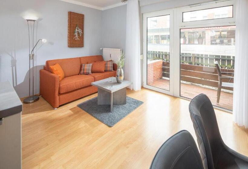 شقة غرفة واحدة مزودة بتراس, Appartement Haus Bracht  Direkt Am Kurplatz