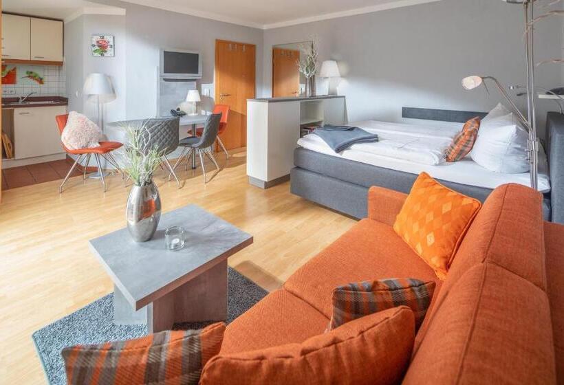 شقة غرفة واحدة مزودة بتراس, Appartement Haus Bracht  Direkt Am Kurplatz