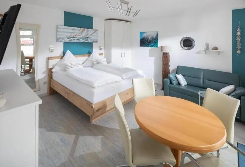 バルコニー付き１ベッドルームアパートメント, Appartement Haus Bracht  Direkt Am Kurplatz