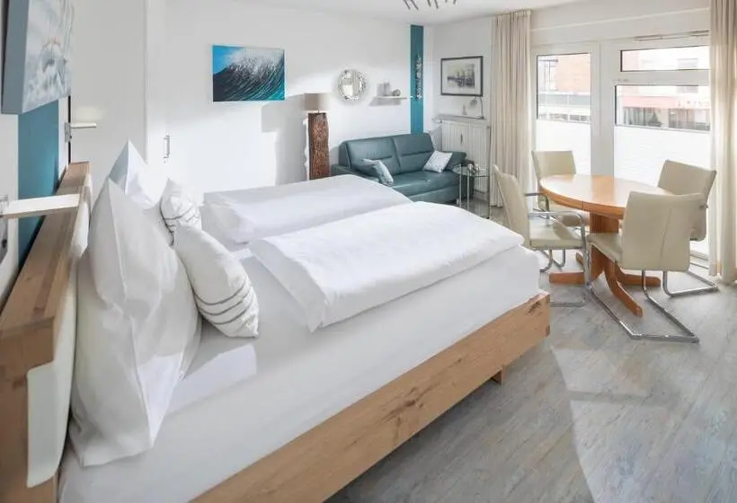 バルコニー付き１ベッドルームアパートメント, Appartement Haus Bracht  Direkt Am Kurplatz
