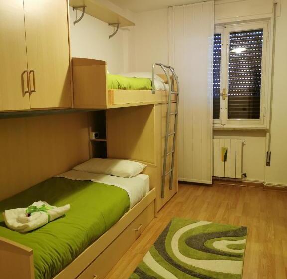 غرفة قياسية سرير بطابقين مزودة بحمام مشترك, Fiocco Di Neve