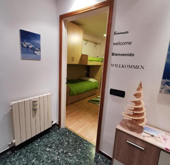 غرفة قياسية سرير بطابقين مزودة بحمام مشترك, Fiocco Di Neve